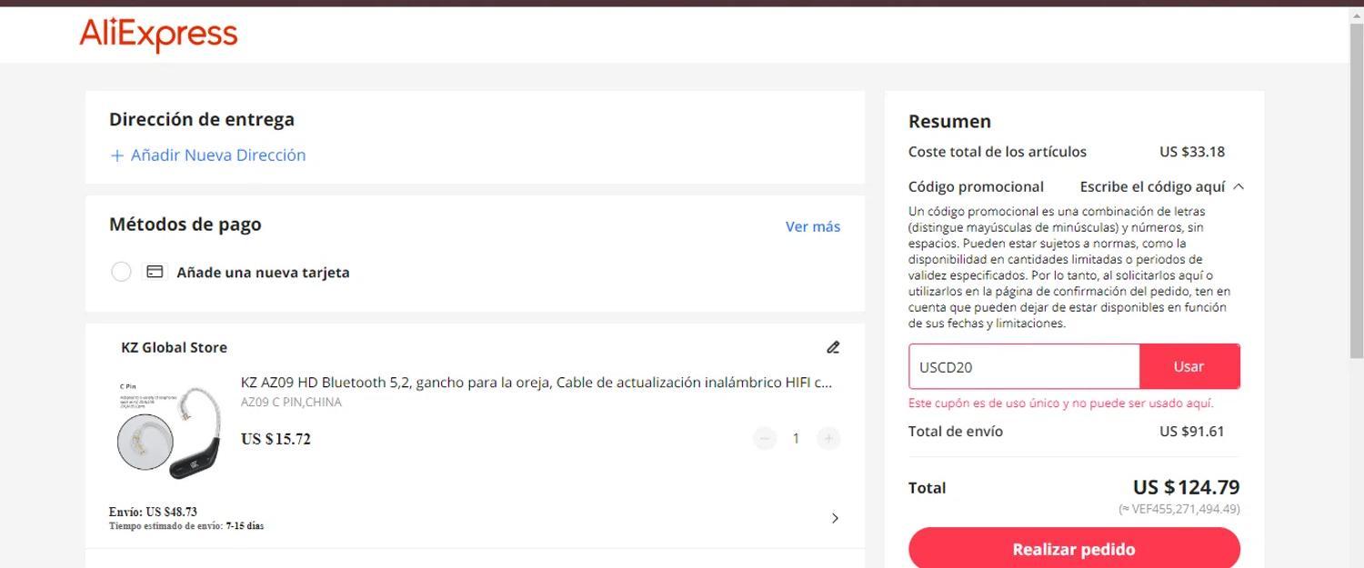 How to apply Aliexpress coupon code
